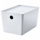 Kuggis Caja/tapa 18X26X15 Blanco  IKEA