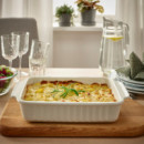 Poetisk Fuente Horno 34X23 Hueso  IKEA