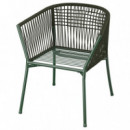 Segeron Silla Exterior Verde/gris  IKEA