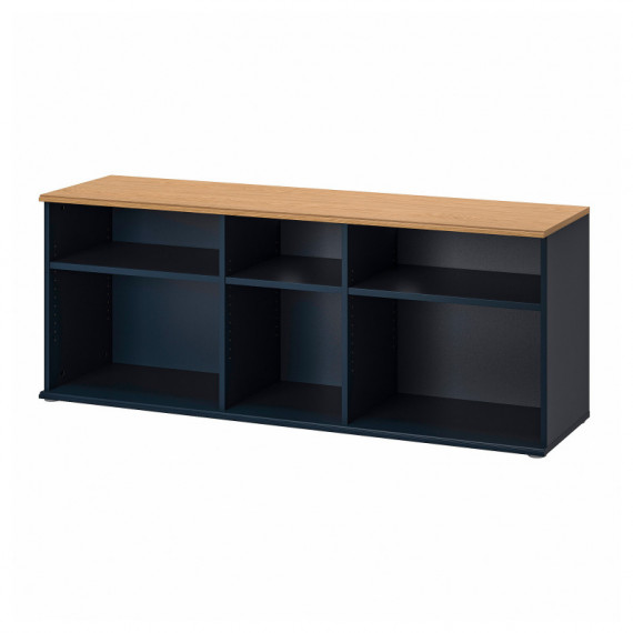 Skruvby Banco TV 156X38X59 Negro-azul  IKEA