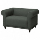 Viskafors Sillon 1,5 Plazas Ledje Gris-verde  IKEA