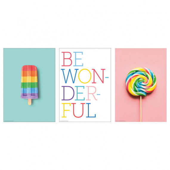 Bild Lamina 21X30 Arcoiris Maravilloso X3  IKEA