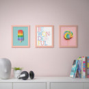 Bild Lamina 21X30 Arcoiris Maravilloso X3  IKEA