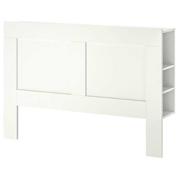 Brimnes Cabecero con Compartimentos 140 Blanco  IKEA