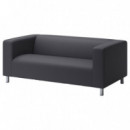 Klippan Funda Sofa 2 Plazas Vissle Gris  IKEA