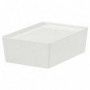 Kuggis Caja/tapa 18X26X8 Blanco  IKEA
