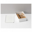 Kuggis Caja/tapa 18X26X8 Blanco  IKEA