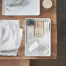 Kuggis Caja/tapa 18X26X8 Blanco  IKEA