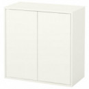 Eket ARMARIO/2 PUERTAS/1 Estante 70X35X70 Blanco  IKEA