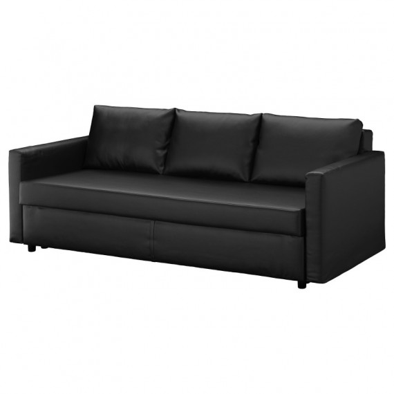 Friheten Sofacama 3 Plazas Bomstad Negro  IKEA