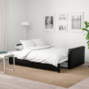 Friheten Sofacama 3 Plazas Bomstad Negro  IKEA
