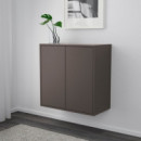 Eket ARMARIO/2 PUERTAS/1 Estante 70X35X70 Gris Oscuro  IKEA