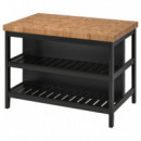 Vadholma Isla 126X79X90 Negro  IKEA