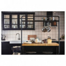 Vadholma Isla 126X79X90 Negro  IKEA
