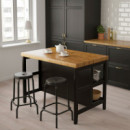 Vadholma Isla 126X79X90 Negro  IKEA