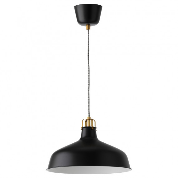 Ranarp Lampara Techo Colgante 38 Negro  IKEA
