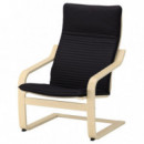 Poang Cojin Sillon Knisa Negro  IKEA