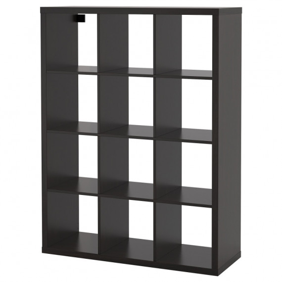 Kallax Estanteria 112X147 Negro-marron  IKEA