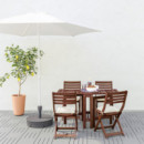 Hogon Sombrilla 270 Blanco  IKEA