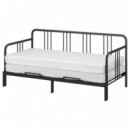 Fyresdal Armazon Divan 80X200 Negro  IKEA