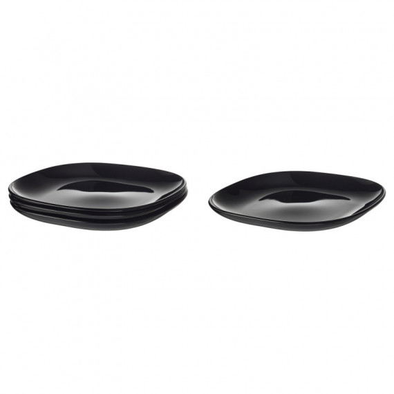 Backig Plato 25X25 Negro X4  IKEA