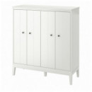 Idanas Armario Plegable 121X135 Blanco  IKEA