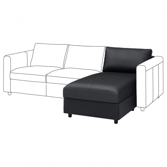 Vimle Modulo Divan Grann/bomstad Negro  IKEA