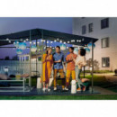 Gunnon Cenador 238X233 Gris Osc  IKEA