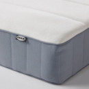 Vesteroy Colchon Muelles Embolsados 180X200 Extra Firme Azul Claro  IKEA