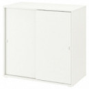 Vihals Armario/puertas Correderas 95X47X90 Blanco  IKEA