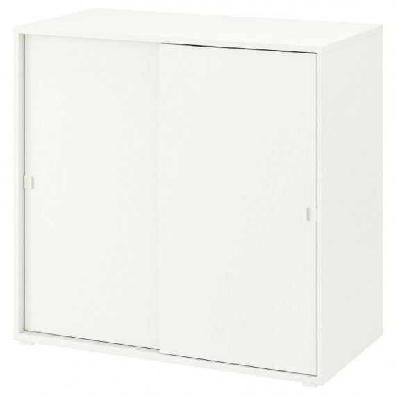 Vihals Armario/puertas Correderas 95X47X90 Blanco  IKEA