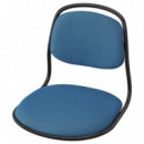 Orfjall Asiento Negro/vissle Azul  IKEA