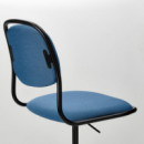 Orfjall Asiento Negro/vissle Azul  IKEA