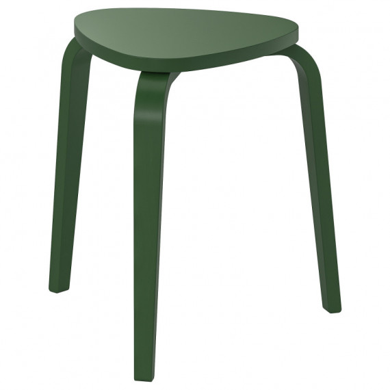 Kyrre Taburete Verde Oscuro  IKEA