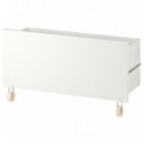 Billy Cajon 80X28X43 Blanco/con Ruedas  IKEA