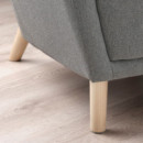 Oskarshamn Sillon Orejero Tibbleby Beige/gris  IKEA