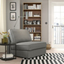 Kivik Funda Sofacama 1 Plaza Tibbleby Beige/gris  IKEA