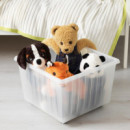 Vessla Caja Almacenaje/ruedas 39X39CM Blanco  IKEA