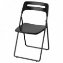 Nisse Silla Plegable Negro  IKEA