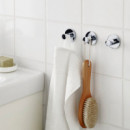 Skoghall Gancho Autoadhesivo 3U Cromado  IKEA