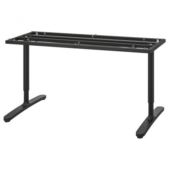 Bekant Armazon para Tablero 160X80 Negro  IKEA
