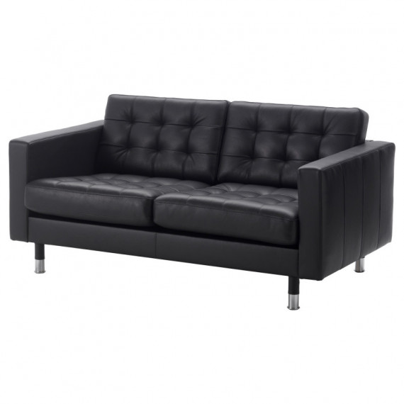 Landskrona Armazon Sofa 2 Plazas Grann/bomstad Negro  IKEA