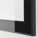 Glassvik Puerta Vidrio 60X64 Negro/vidrio Transparente  IKEA
