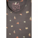 Camisetas Hombre Camiseta TIWEL Baggy