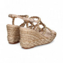 Sandalia Bebe Cuna Beige  ALMA EN PENA