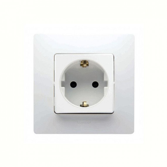 Toma Nl 2P+T Bl Monoblock Legrand