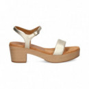 Carmelita Metalizado Platino  UNISA