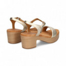 Carmelita Metalizado Platino  UNISA