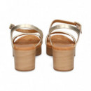 Carmelita Metalizado Platino  UNISA