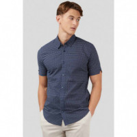 Camisas Camisa BEN SHERMAN Manga Corta Spot Dash Marine
